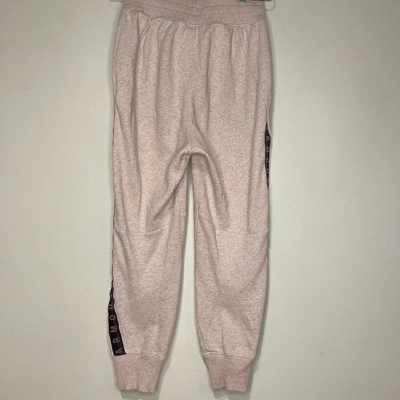 Women's Under Armour Fleece Joggers - Pink - XS - Picture 6 of 7